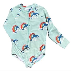 Hanna Anderson full body swim suit. Size 3T